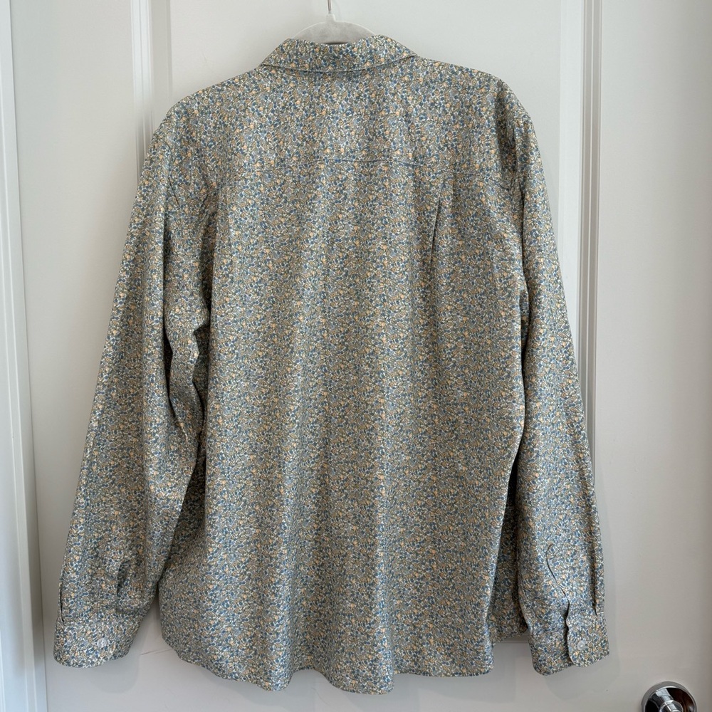 Charles Cotonay Button Down with Lemon and Floral Print - Picture 7 of 7